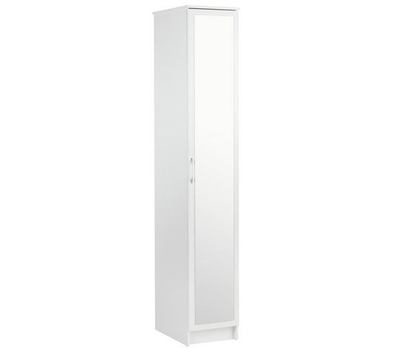 Collection Cheval Single Mirrored Wardrobe Oak Effect At Argos Co Uk Visit To For Wa Home White Mirrored Wardrobe Argos, Argos One Door Mirrored Wardrobe