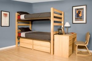 university loft company graduate bunk bed tahoe remodel boys