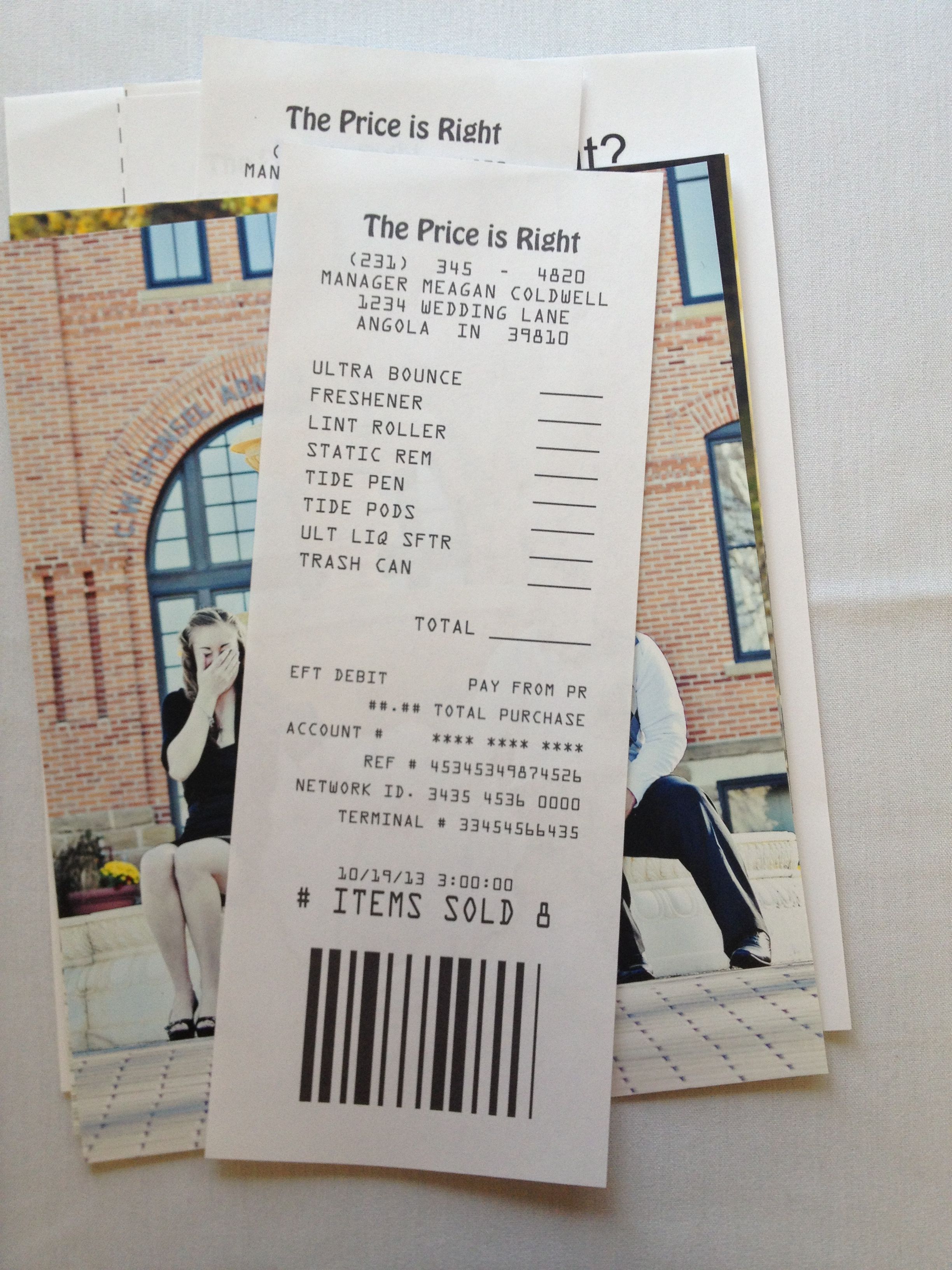 The Price Is Right Bridal Shower Game Make The Answer The Price Is Right Bridal Shower Game Make The Answer