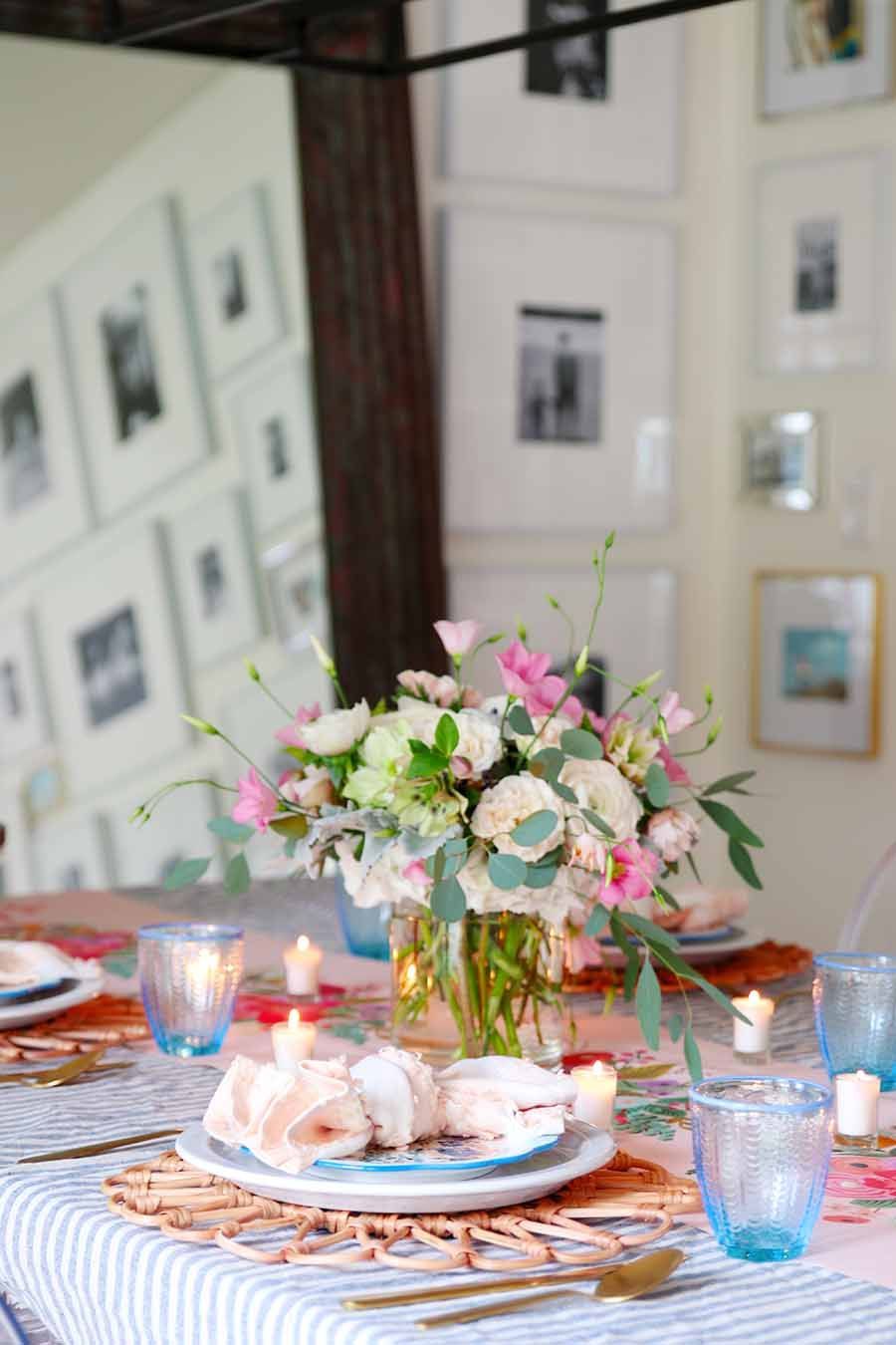 Decor Ideas Using Glass Jars Hallway Decor Ideas Uk Decor With Ideas Decor Ideas For 70th Birthday In 2020 Spring Table Settings Spring Table Easter Table Settings