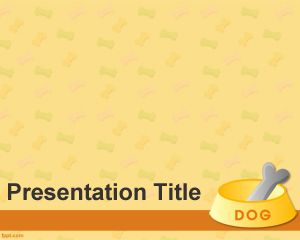 free dog powerpoint template