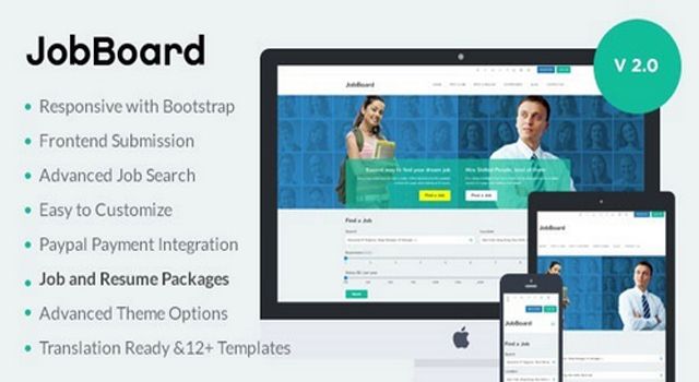 Nokri Job Board Wordpress Themewordpress Theme Wordpress