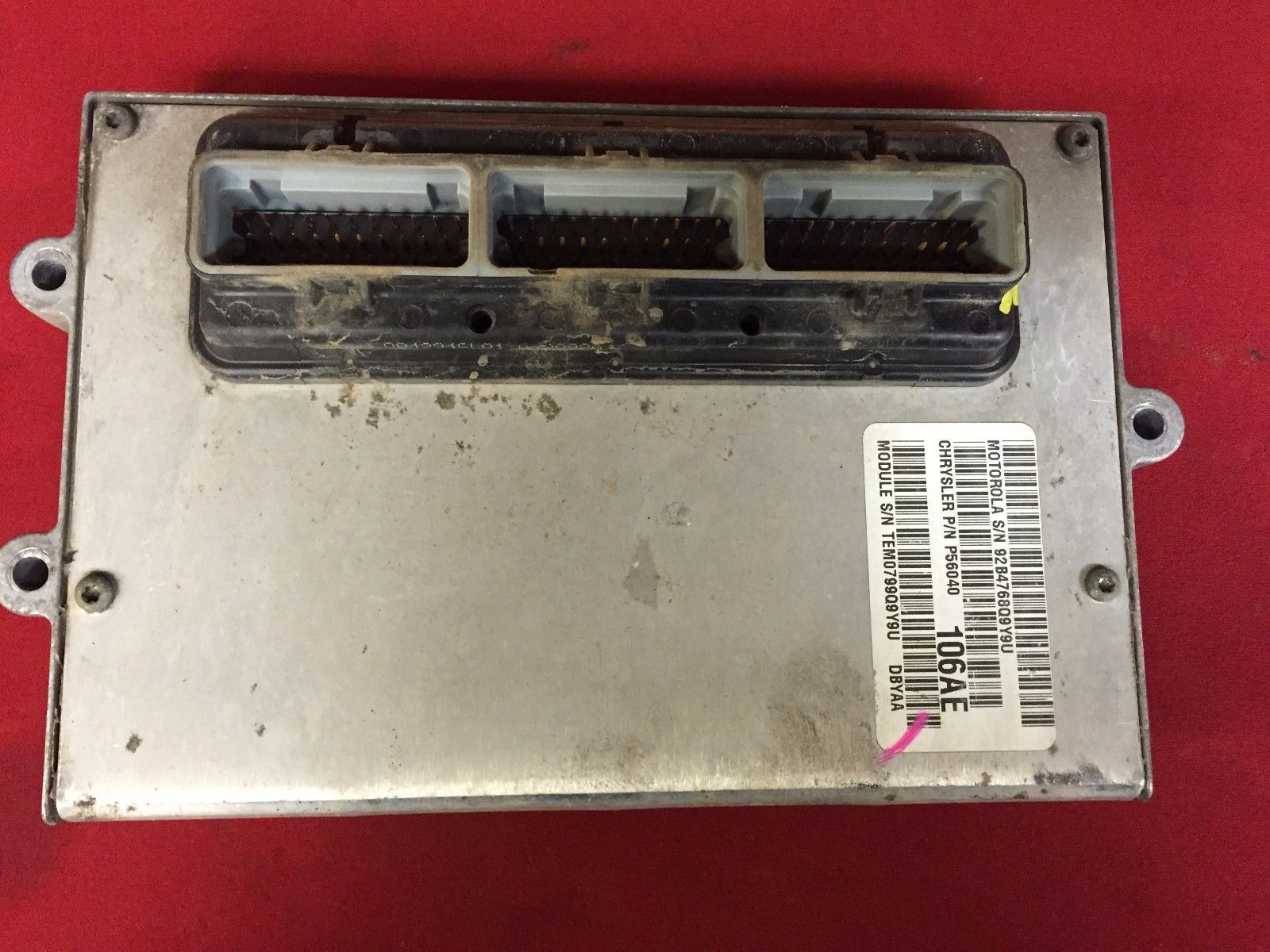 1999 DODGE DURANGO 5.2L 318CI ECM ECU ENGINE COMPUTER PCM P56040106AE