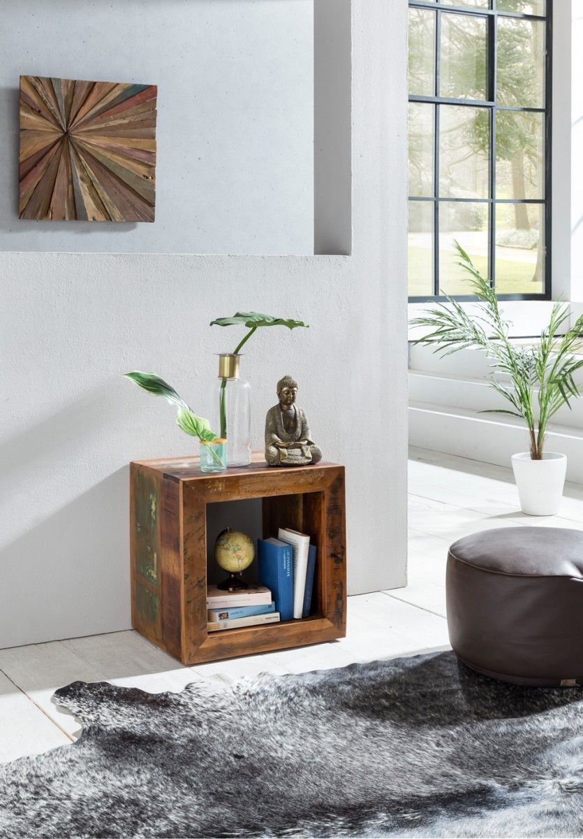 Wohnling Kalkutta Beistelltisch WL5 072 aus recyceltem