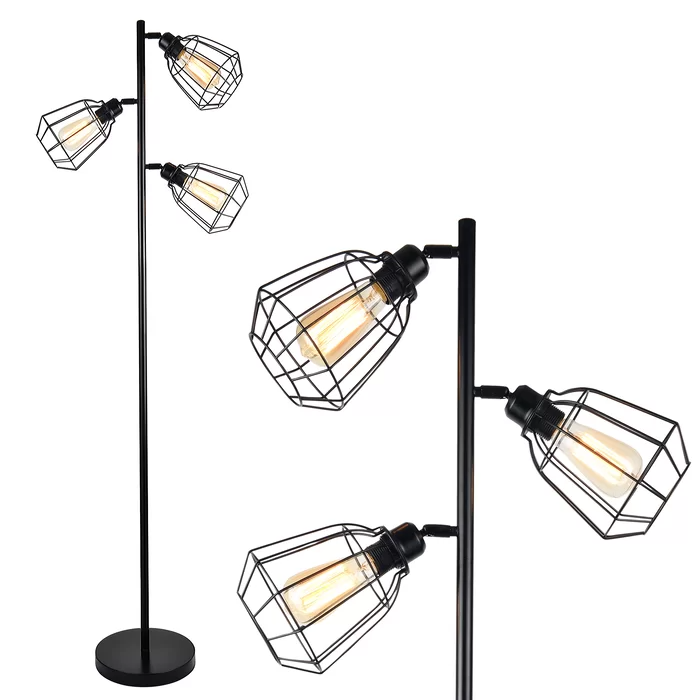 Tavish 65 Tree Floor Lamp Tree Floor Lamp Rustic Floor Lamps Floor Lamp