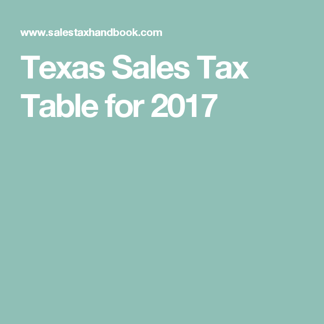texas sales tax table for 2017 tax table sales tax tax printable sales tax chart for texas