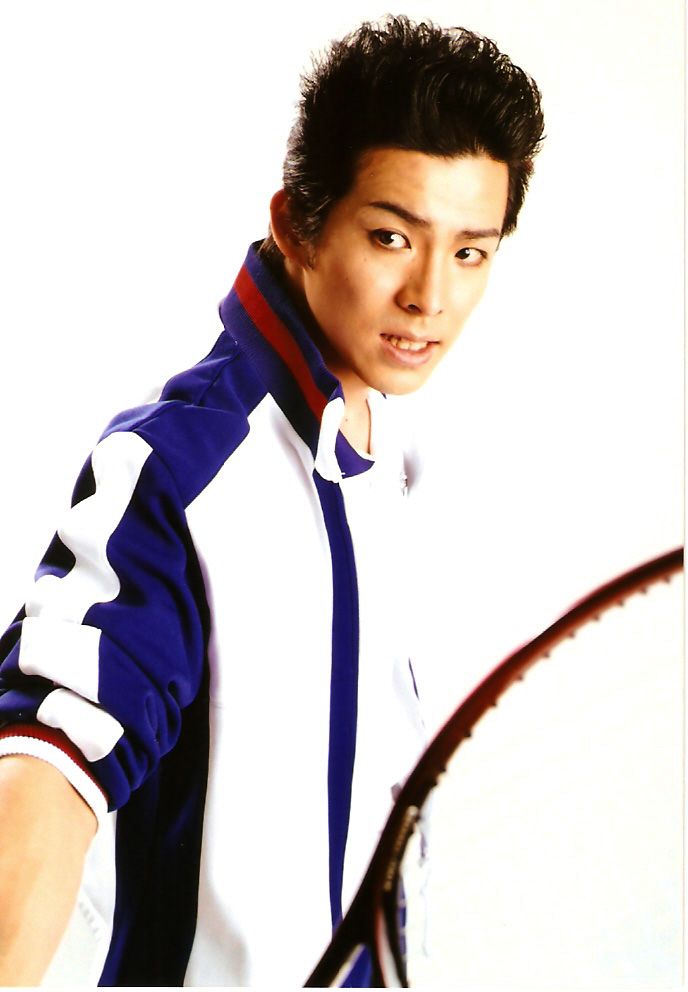 Moriyama Eiji As Momoshiro Takeshi In The Musical Prince Of Tennis Moriyama Eiji As Momoshiro Takeshi In The Musical Prince Of Tennis