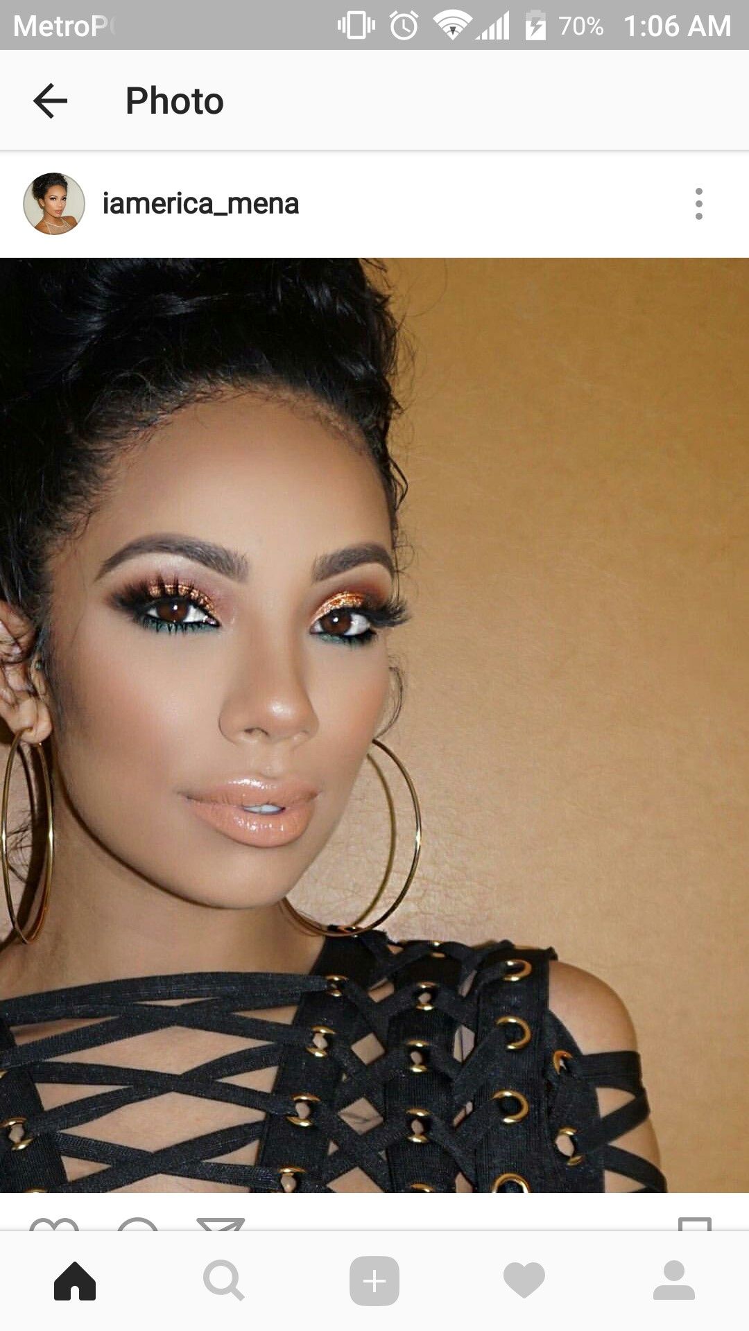 Glam makeup. Erica mena | Glam makeup, Erica mena, Glam