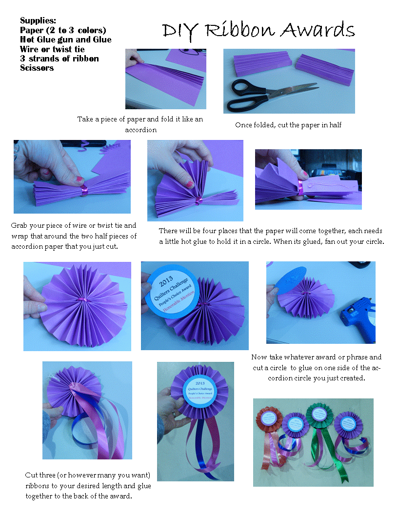 make your own award ribbon diy craft kids contests make your own awards