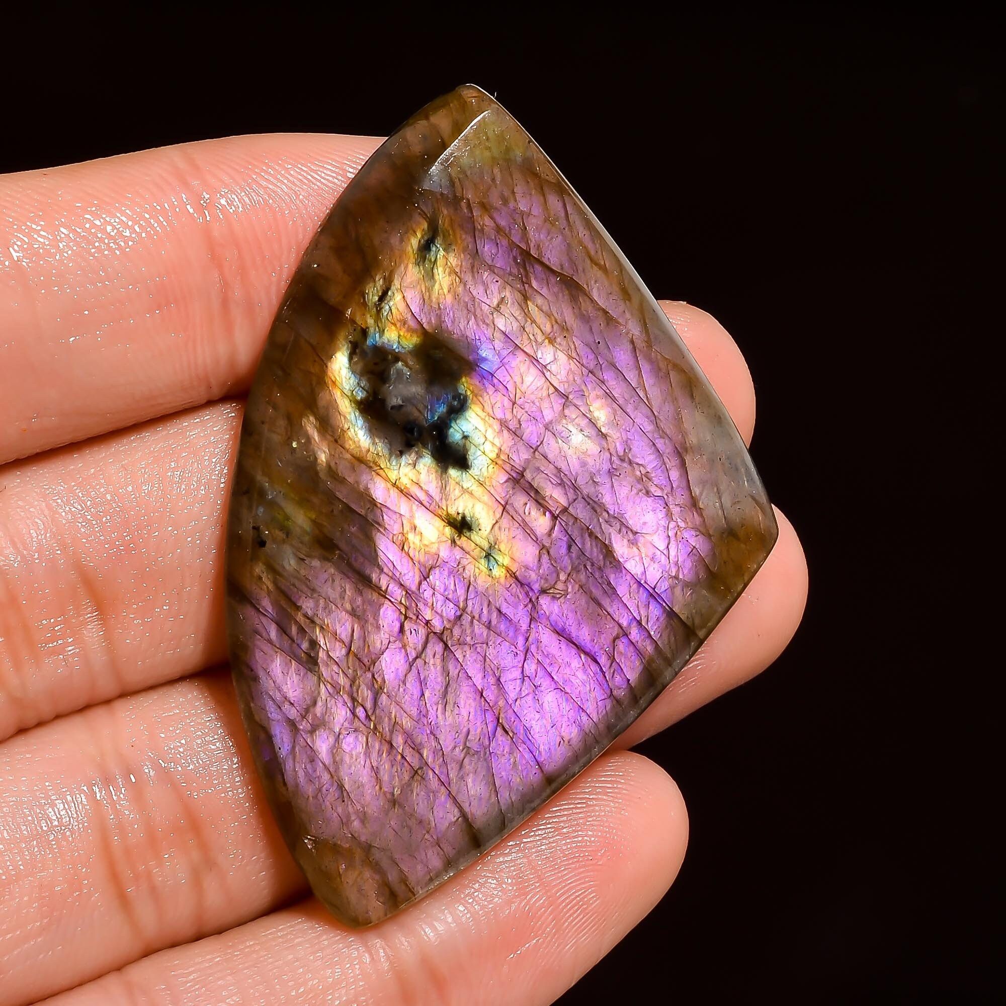 Stunning 100/% Natural Labradorite Oval Shape Cabochon Loose Gemstone 19 Ct Size 22X15X7 mm A-2671 Top Grade Quality For Making Jewelry