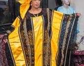 Premium Getzner Magnum Gold afrikanischen Kleid / afrikanische Kleidung / afrikanische ...
m... #afrikanischeskleid