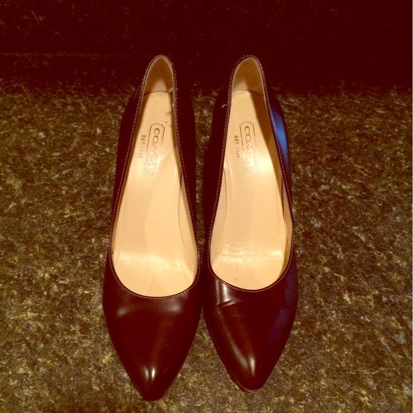 wine colored heels