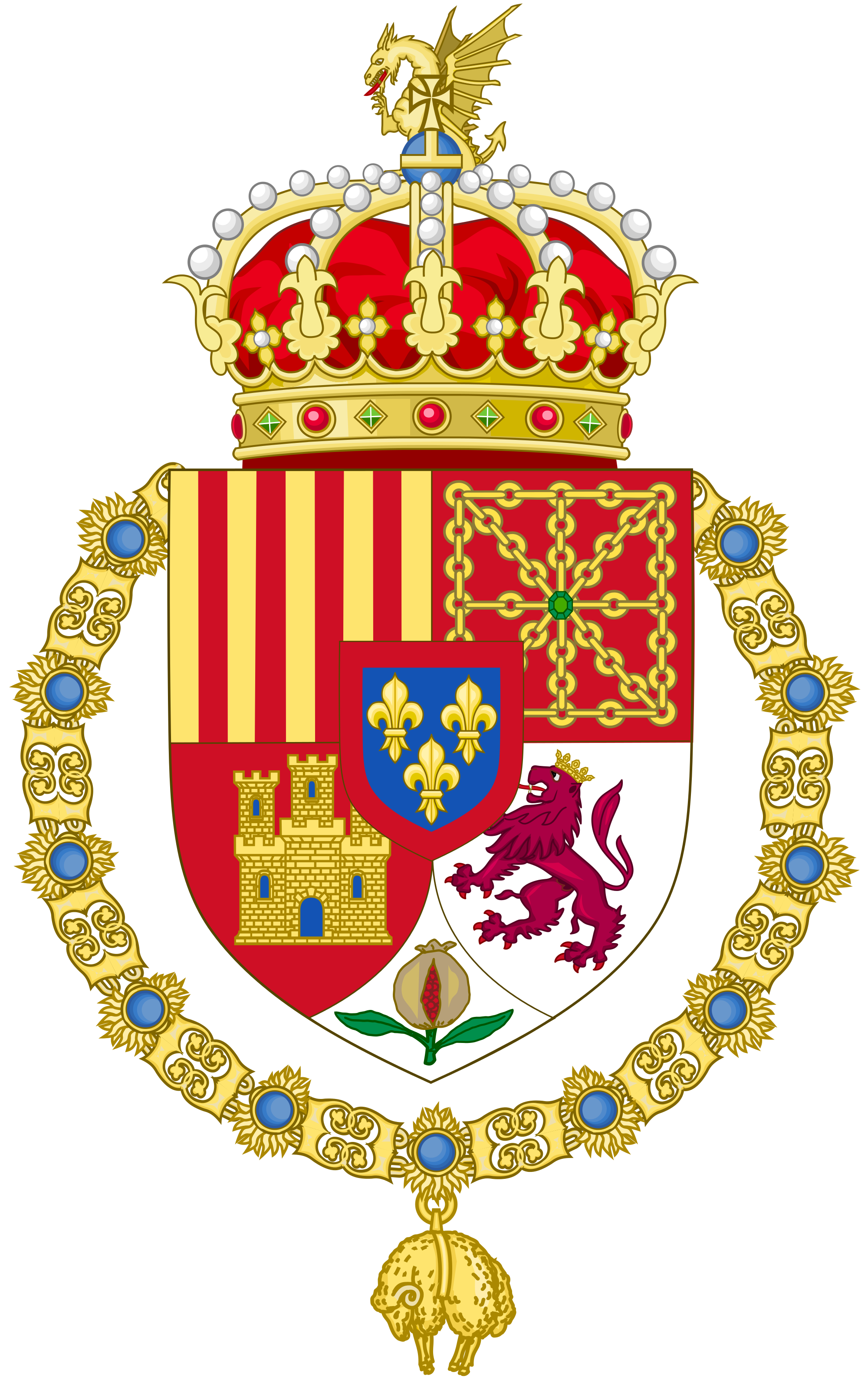 Spanish Monarch High Priest Shield Design Crests Family Crest Spanish Monarch High Priest Shield Design Crests Family Crest
