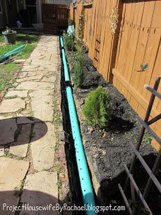 French Drain (With images) | French drain, Backyard drainage, Yard drainage
