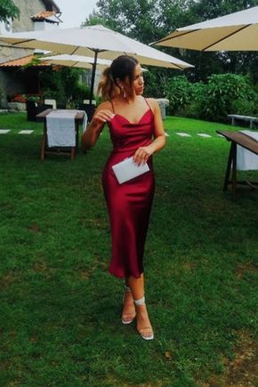 Natural silk slip dress wine midi Silk cami dress Natural silk slip dress wine midi Silk cami dress