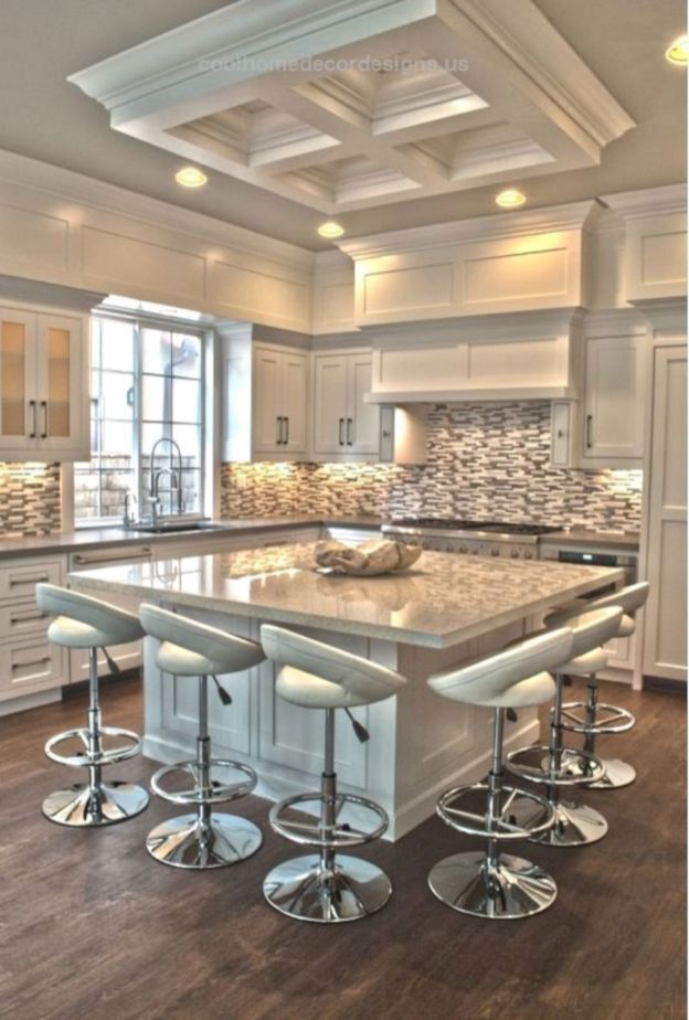 50 Elegant Modern White Kitchen Ideas For Excellent Home 505