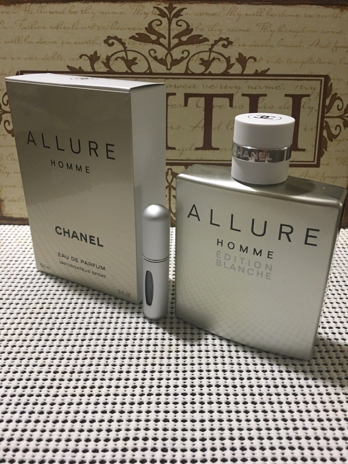 1395 Chanel Allure Homme Edition Blanche Edp 5ml Sample In