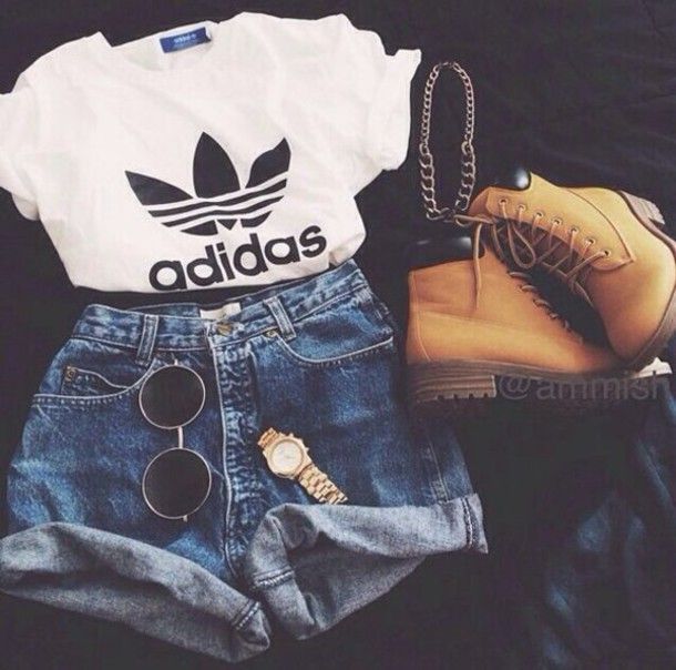 Resultado de imagen para ropa adidas mujer casual | Roupas para  adolescentes, Roupas, Looks