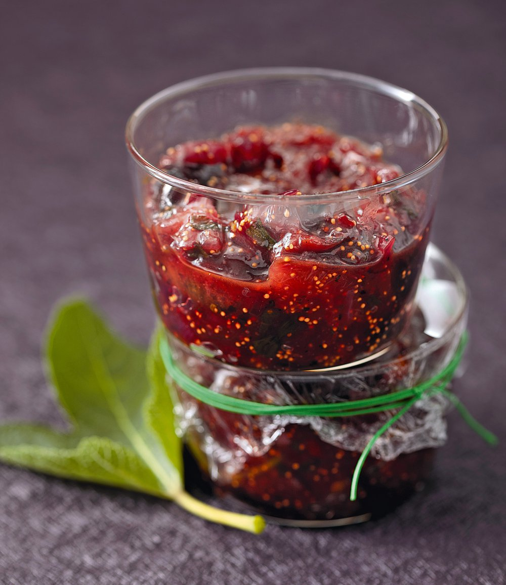 Chutney De Figues Pour 4 Personnes Recettes Elle A Table Recette Chutney Figues Figues Recette Chutney