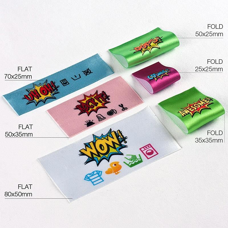 Custom Clothing Labels. Custom Fabric Labels Design Your Own | Custom fabric labels, Fabric ...