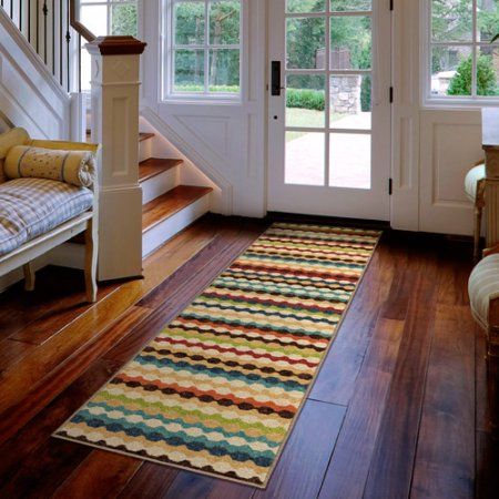 Orian Nik Nak Woven Olefin Runner Rug Ivory 1 10 Inch X 7 5 Beige Orian Rugs Indoor Outdoor Nik Nak Multi Colored Area Rug Or Runner