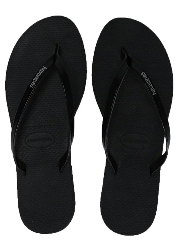Chinelo Havaianas You Metallic Preto - Passarela | Chinelos havaianas, Chinelos femininos, Havaianas