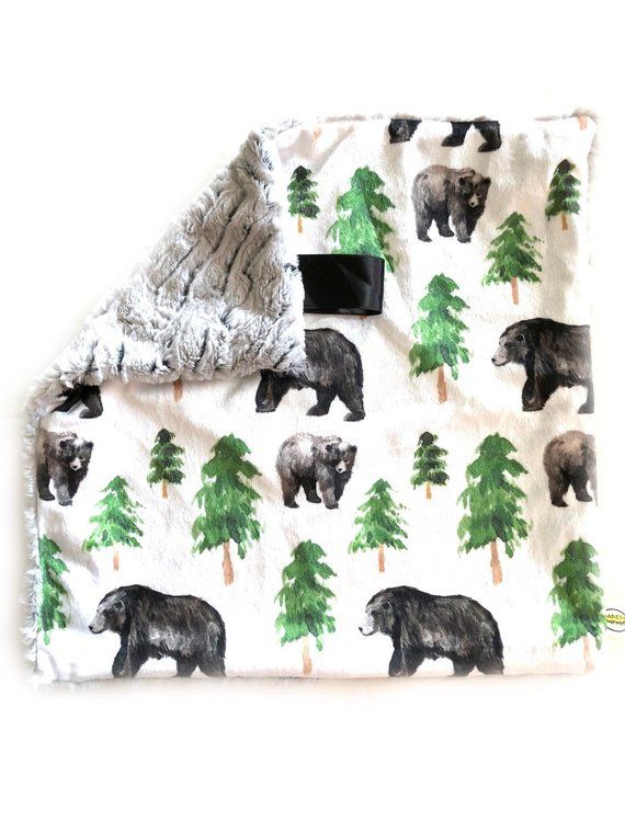 PRE-ORDER! Woodland Nursery, Animals Lovey Blanket, Animals nursery, Baby Blanket, baby lovey, baby boy, baby girl, Woodland Blanket, Unisex #babyboyblankets