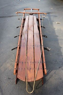 antique flexible flyer sled no 6 model believed to have been flexible flyer sled models