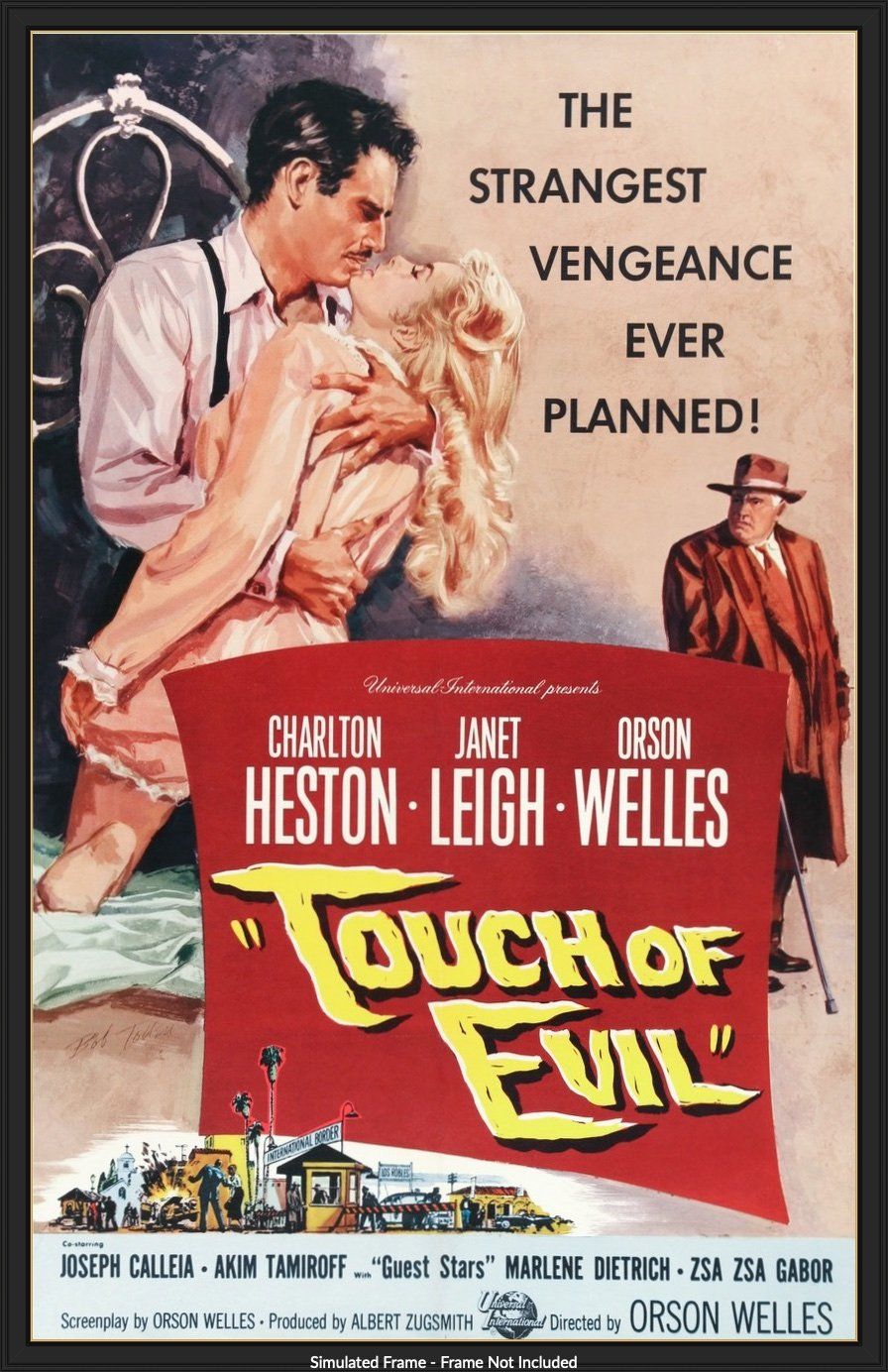 Touch Of Evil 1958 In 2021 Best Film Noir Classic Film Noir Orson Welles