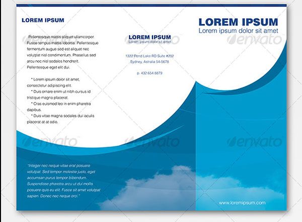 simple brochures design
