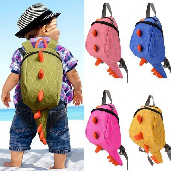 3D Dinosaur Backpack School Book Bag Dinosaur for Preschool Kids Children Gift