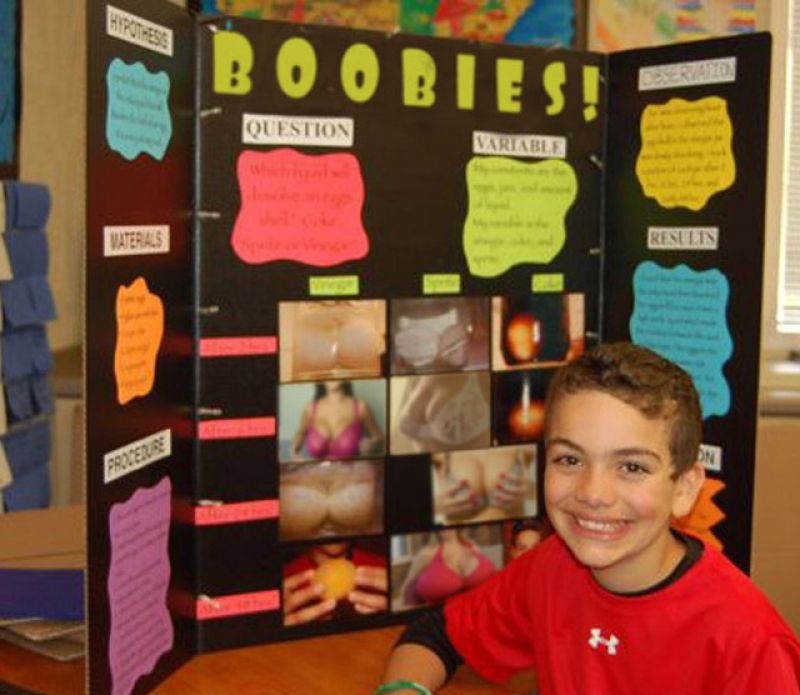 002 25 Funny science fair projects; You never noticed it 002 25 Funny science fair projects; You never noticed it