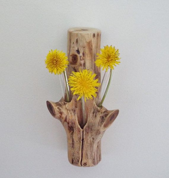 Rustic Flower Vase Found Wood Test Tube Bud Gift By Llacarve 1500 Rustic Flower Vase Found Wood Test Tube Bud Gift By Llacarve 1500