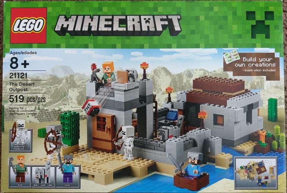 The Desert Outpost LEGO Minecraft 21121