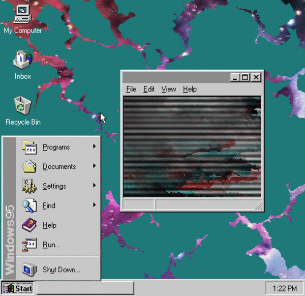 vaporwave windows theme