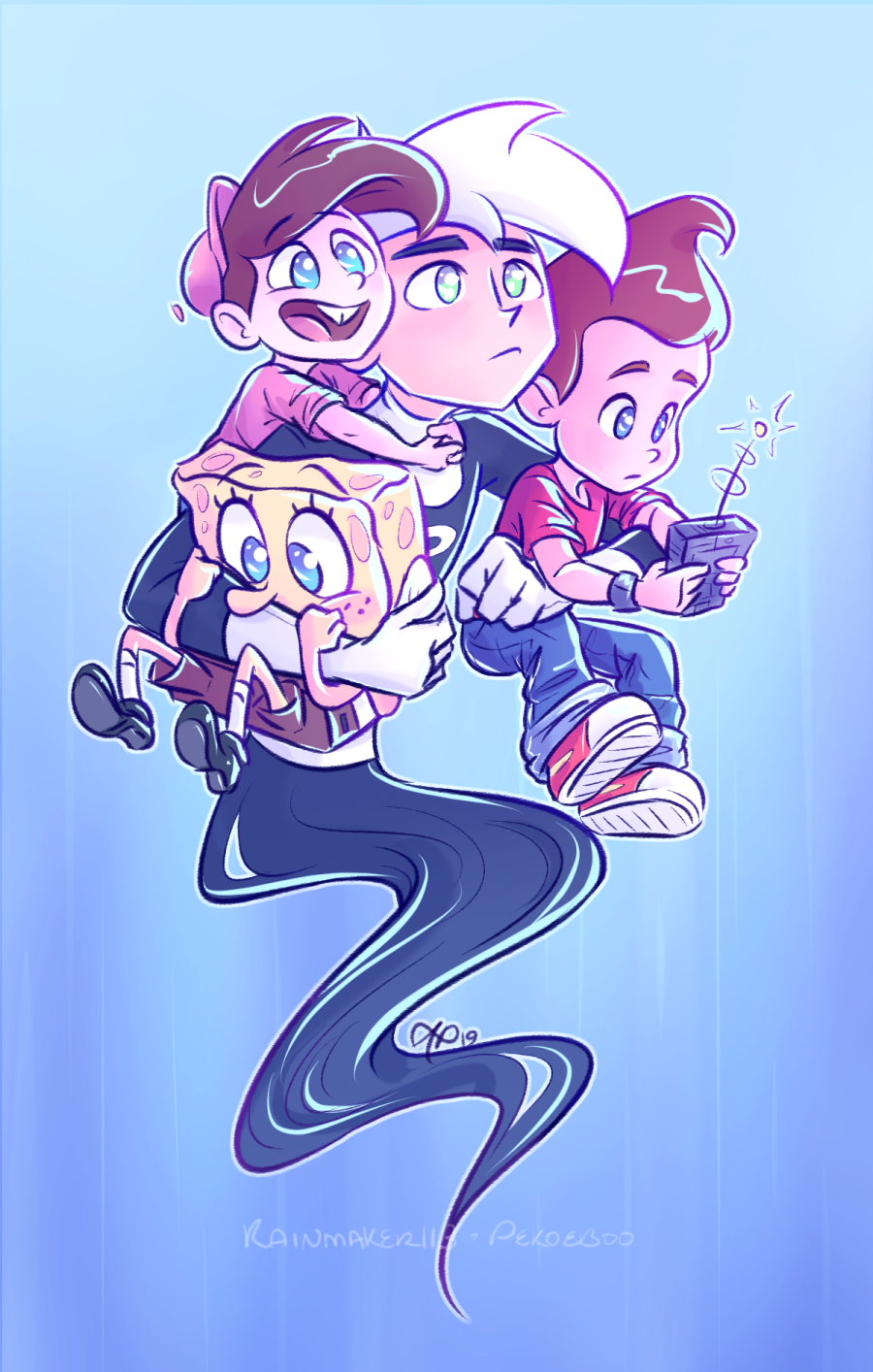 sometimes being a hero means that u gotta babysit two troublesome 10 year-olds and a silly little sea sponge while also trying to prevent the entire multiverse from collapsing. no biggie, right?... Anime Vs Cartoon, Dope Cartoon Art, Cartoon Sketches, Cartoon Shows, Cartoon Crossovers, Cartoon Movies, Cartoon Characters, Favorite Character, Character Art