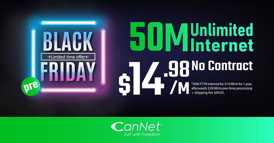 Black Friday Sale!! Unlimited Internet Deal!! | Internet deals - Will Black Friday Have Cable Deals