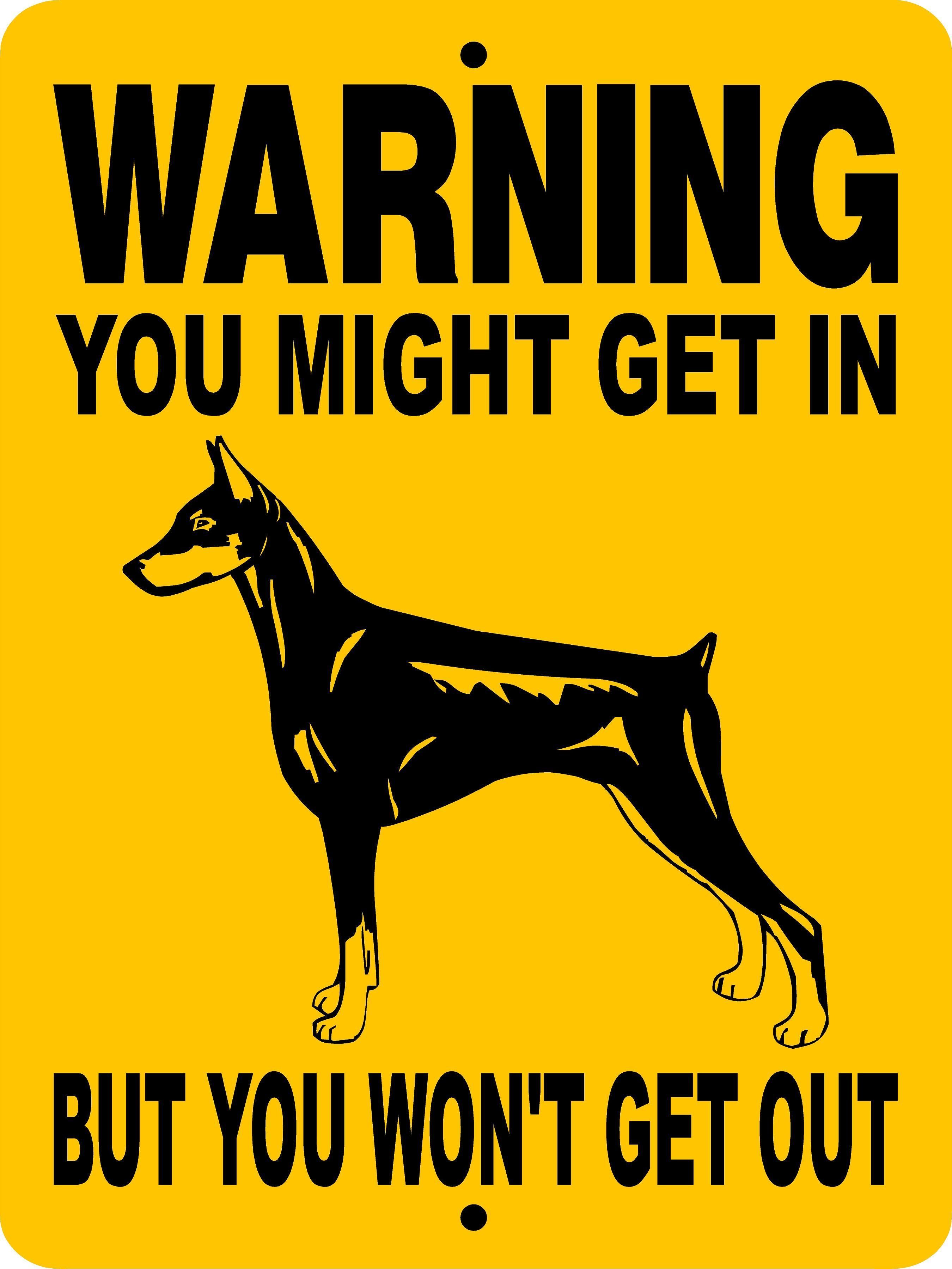 Funny Dog Sign Caution Collie May Lick you to Death sign 5/" x 7/" SIGN magnet