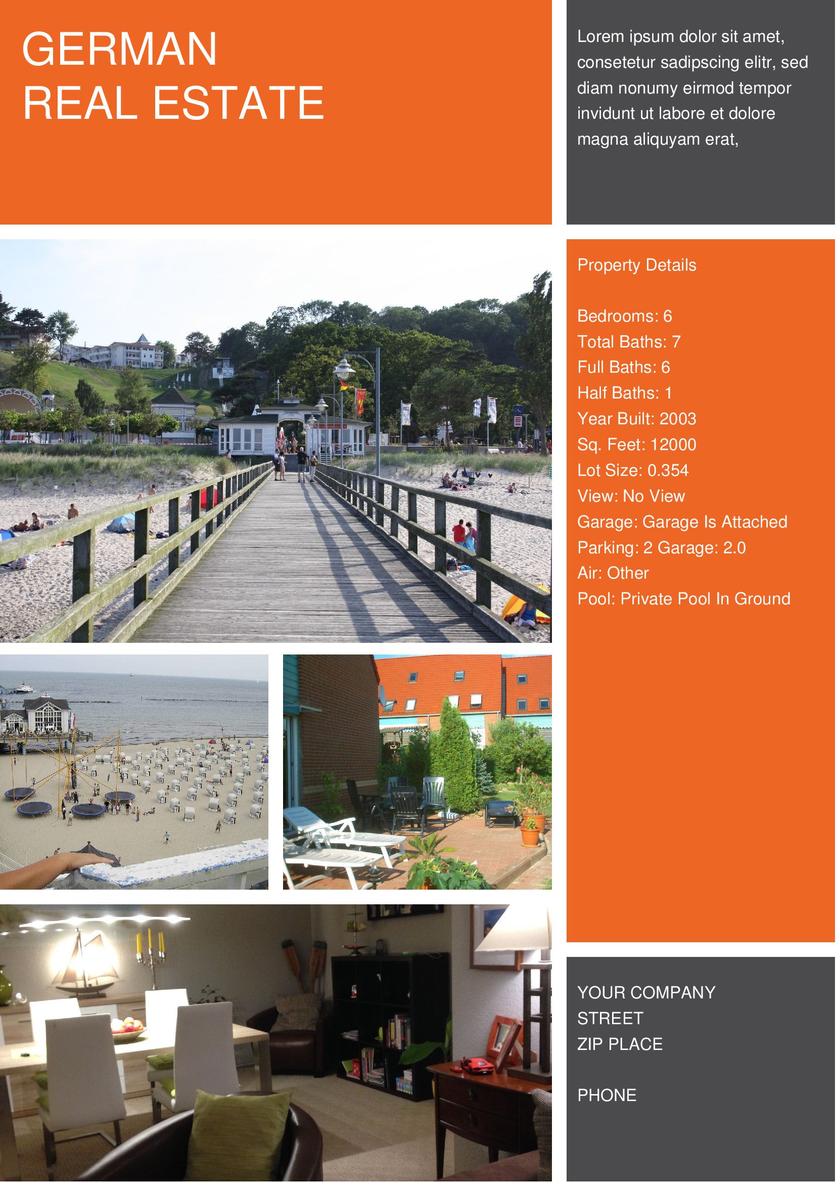 free modern real estate flyer template these template are really flyer de ventas