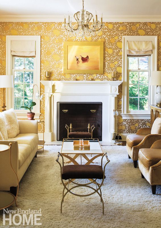 the owner who oversaw the interior design process introduced color throughout i wanted it to feel like it s house and home magazine new england homes home