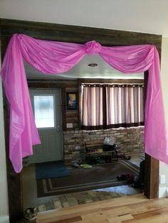 Plastic Tablecloth Wall Decor Party Ideas In 2019