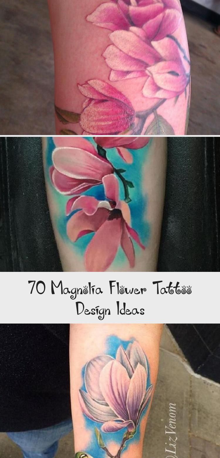 Back lit Magnolia Flowers. Back lit tattoos are very