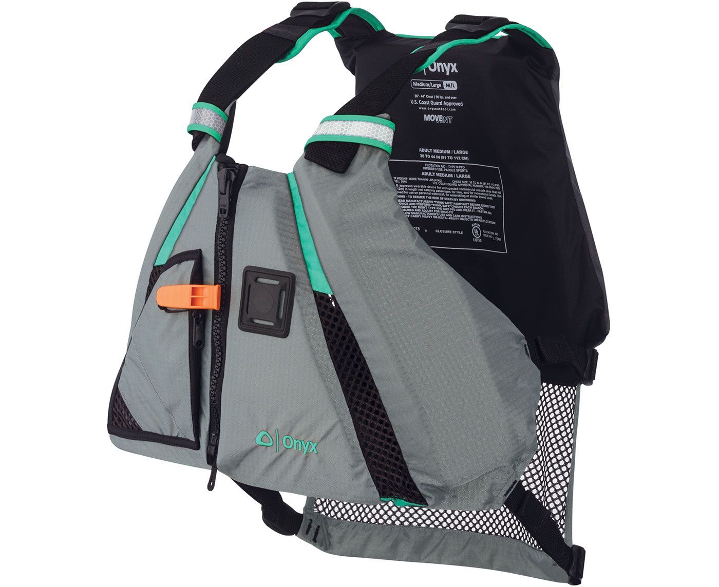 Onyx MoveVent Dynamic Life Vest Kayak accessories