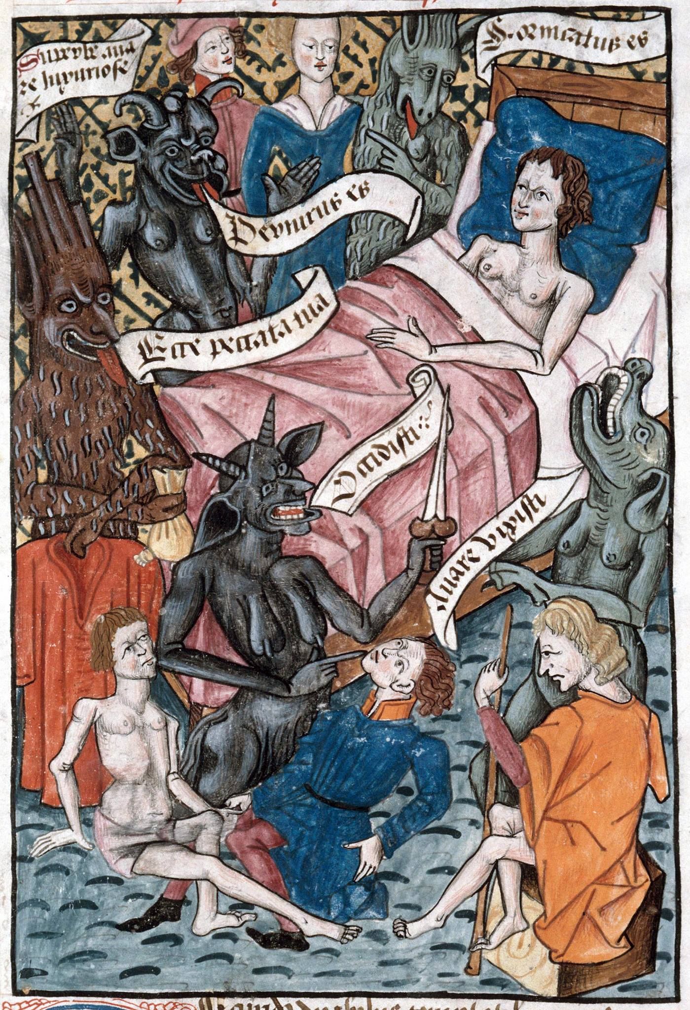 Ars Moriendi Provence 15th Century Marseille Bibliotheque