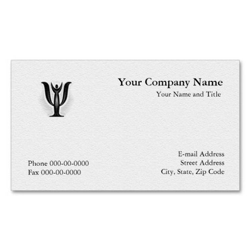 230 Best Psychology Business Card Templates Ideas Psychology Business Card Business Business Cards