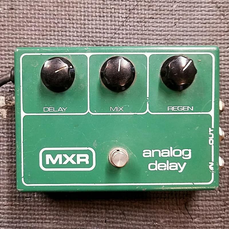 MXR MX-118 Analog Delay 1976 - 1984 | Reverb in 2021 | Analog, Delayed