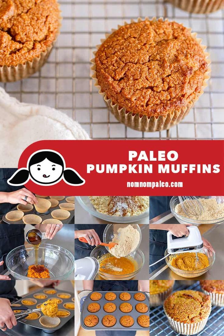Paleo Pumpkin Muffins #pumpkinmuffins