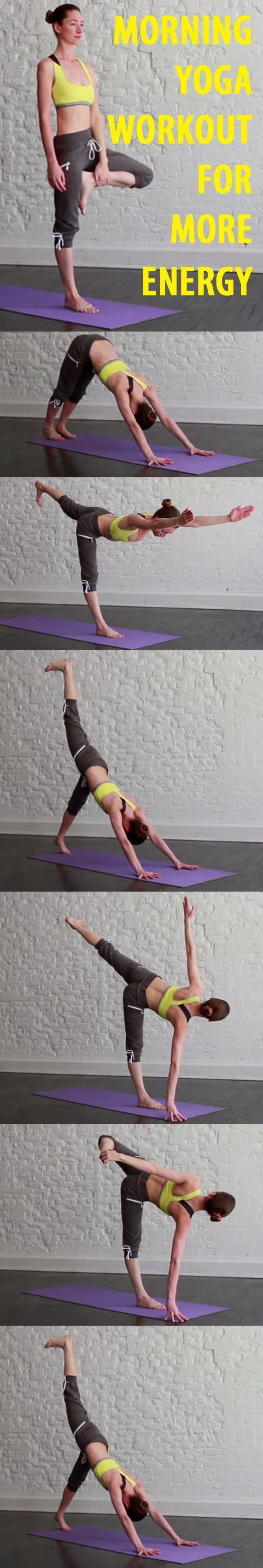 This 15-minute yoga routine will leave you feeling energized and ready to conque... - Yoga - #15mi...