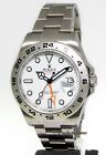 Rolex Explorer II Stainless Steel White Dial Mens 42mm Watch 216570 #Rolex #Watch #rolexexplorer