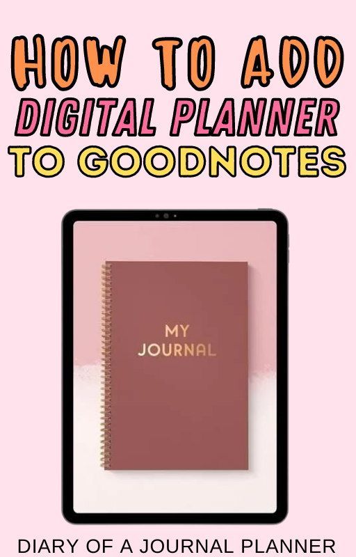 The ultimate guide to adding your digital planner/ bullet journal to GoodNotes! #digitalplanner #goodnotes Bullet Journal Printables, Journal Template, Bullet Journal Themes, Bullet Journal Layout, Bullet Journal Inspiration, Planner Template, Printable Planner, Planner Setup, Notebook Planner